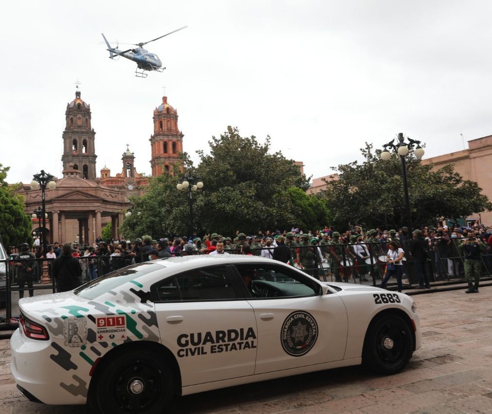 GUARDIA CIVIL ESTATAL PREPARA OPERATIVO DE SEGURIDAD POR DESFILE DEL 20 DE NOVIEMBRE