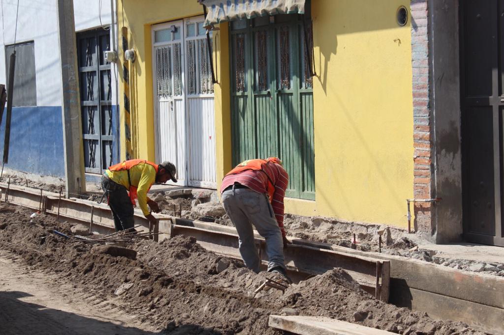 RESCATE DE LOS BARRIOS DE TLAXCALA Y SANTIAGO AVANZA A FAVOR DE LAS FAMILIAS