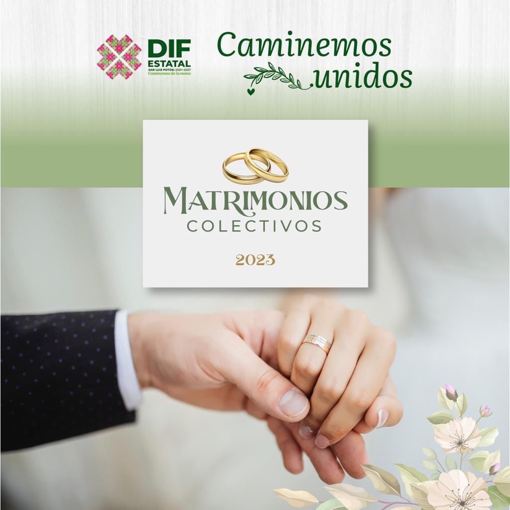 <strong>CONTINÚA ABIERTO REGISTRO PARA MATRIMONIOS COLECTIVOS DEL DIF ESTATAL</strong>