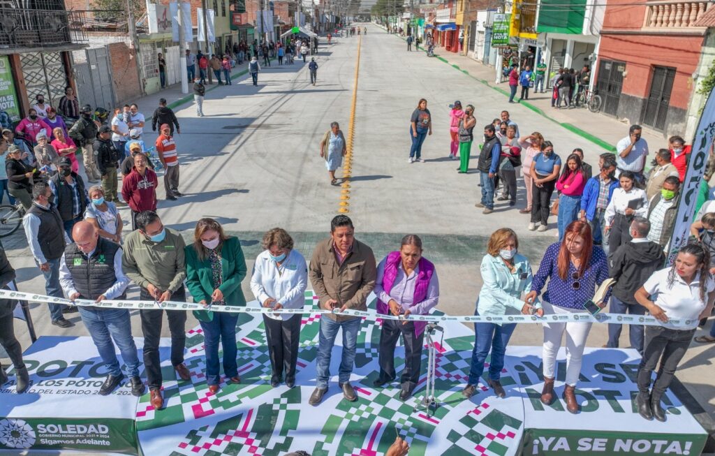 ENTREGA RICARDO GALLARDO CARDONA RENOVADA AVENIDA VALENTÍN AMADOR EN SGS