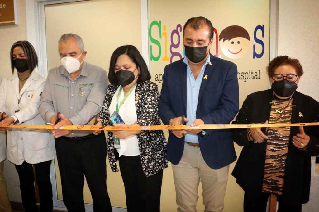 GOBIERNO DEL CAMBIO PONE AL SERVICIO DE LA NIÑEZ Y JUVENTUD, AULA EDUCATIVA EN EL HOSPITAL CENTRAL