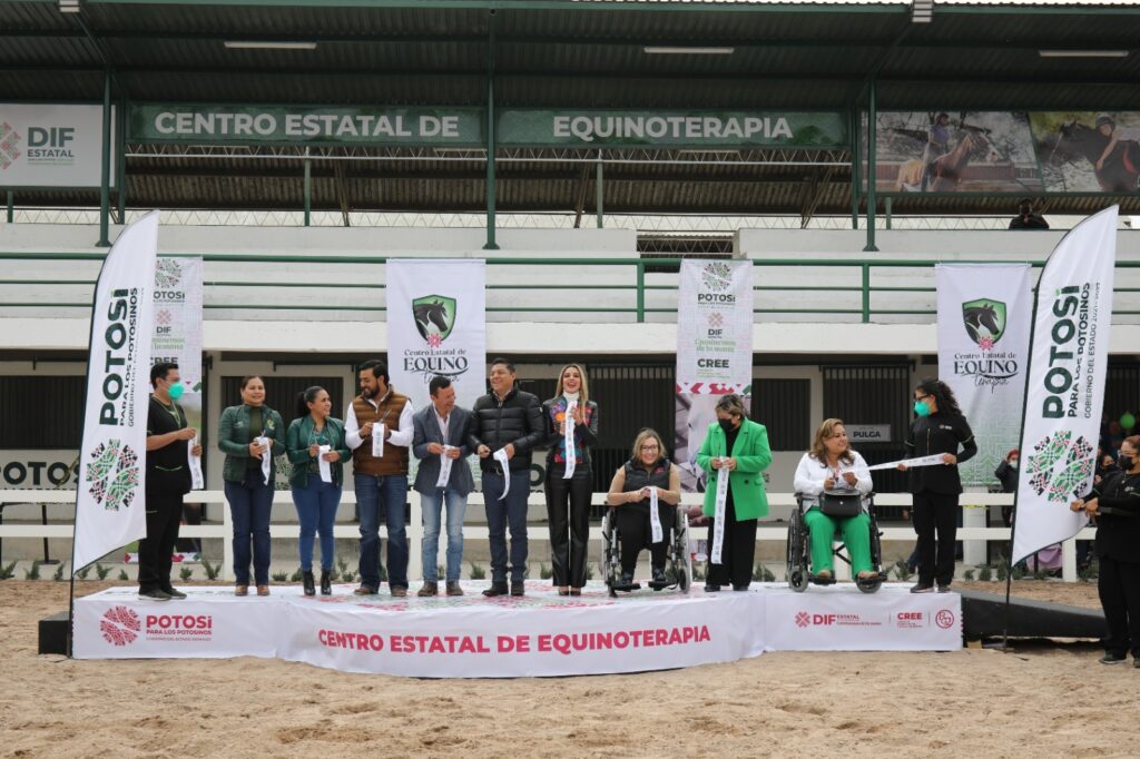 CON INNOVADORA VISIÓN, ENTREGA RICARDO GALLARDO EL NUEVO CENTRO ESTATAL DE EQUINOTERAPIA