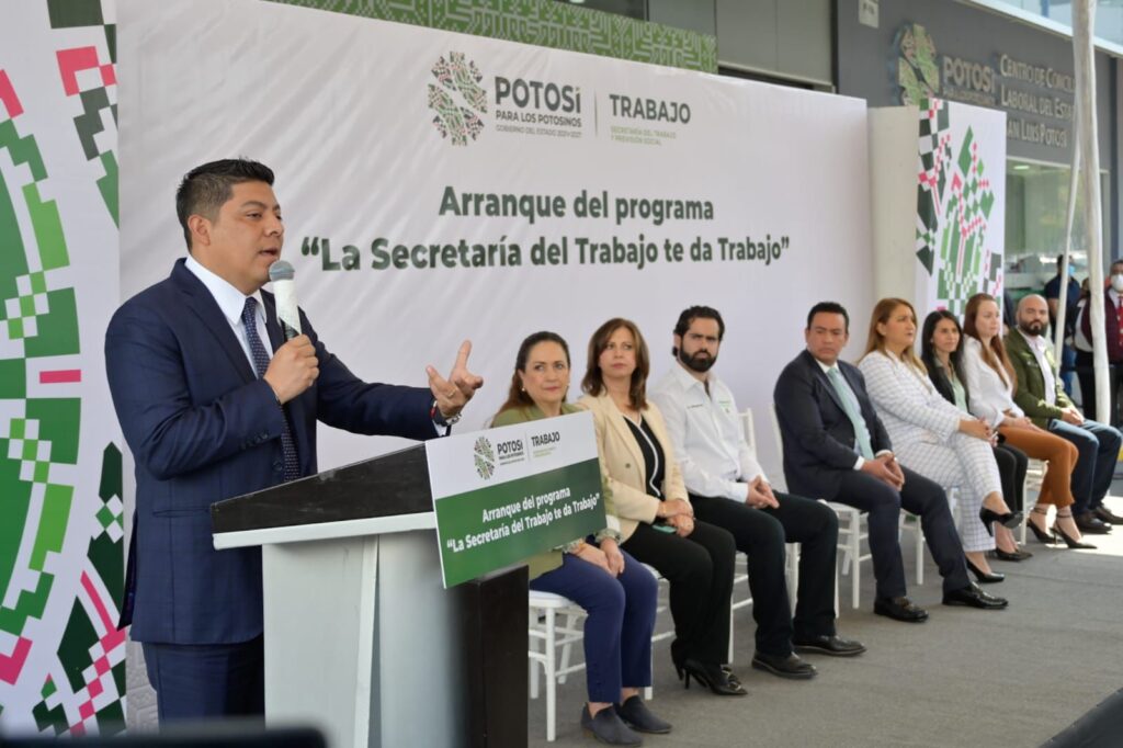 GOBIERNO DEL CAMBIO MANTIENE DESOCUPACIÓN LABORAL A LA BAJA EN SLP