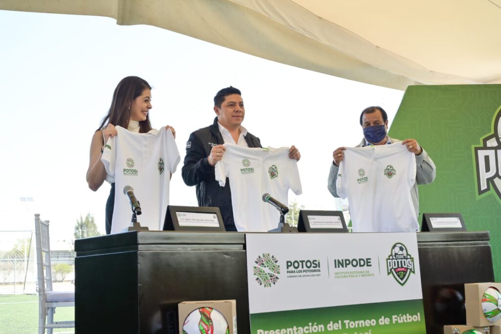 PRESENTA GOBERNADOR RICARDO GALLARDO EDICIÓN 2023 DE LA COPA POTOSÍ