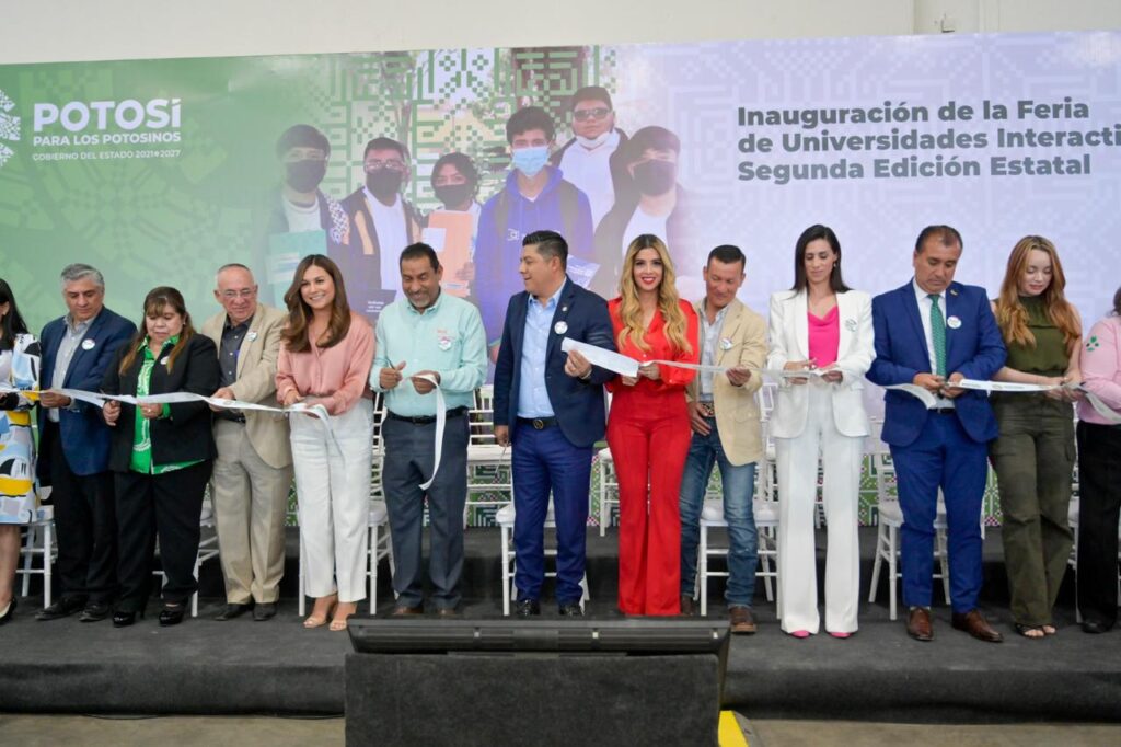 CON FERIA DE UNIVERSIDADES SE ABREN MÁS OPORTUNIDADES A JÓVENES EN SLP: RICARDO GALLARDO