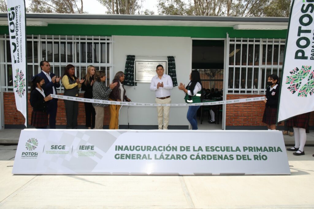 CON 200 MILLONES DE PESOS ARRANCA RICARDO GALLARDO ENTREGA DE NUEVAS ESCUELAS