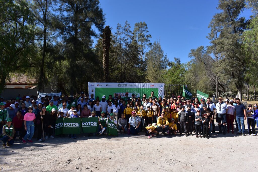 REALIZA SEGAM MEGA REFORESTACIÓN EN LA PRESA SAN JOSÉ, CON MÁS DE DOS MIL 500 ÁRBOLES