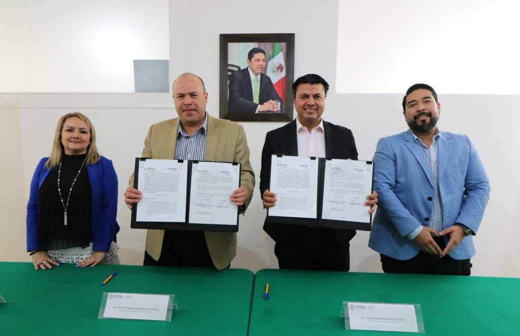 MUNICIPIOS CUMPLIRÁN EN MATERIA DE TRANSPARENCIA; CEFIM Y CEGAIP FIRMAN CONVENIO