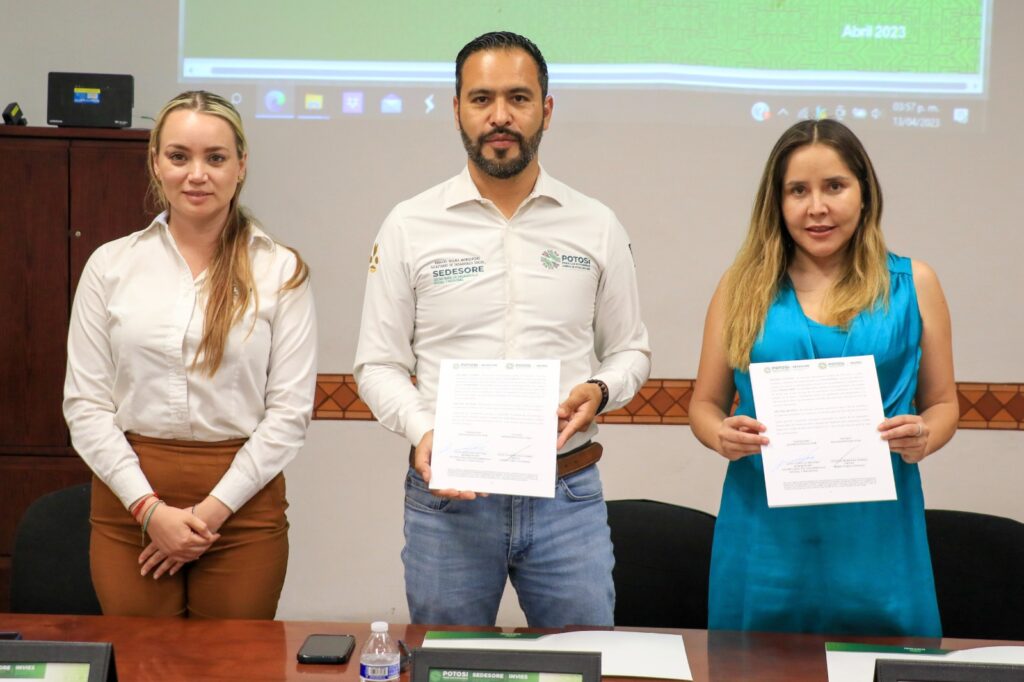 SEDESORE E INVIES FIRMAN CONVENIO A FAVOR DE VIVIENDAS DIGNAS