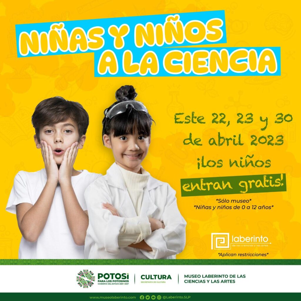 NIÑAS Y NIÑOS, ¡A FESTEJAR AL LABERINTO!