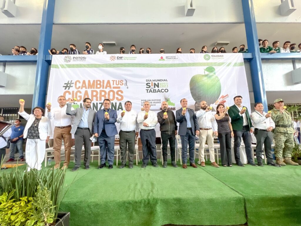 GOBIERNO DEL CAMBIO SE SUMA AL DÍA MUNDIAL SIN TABACO