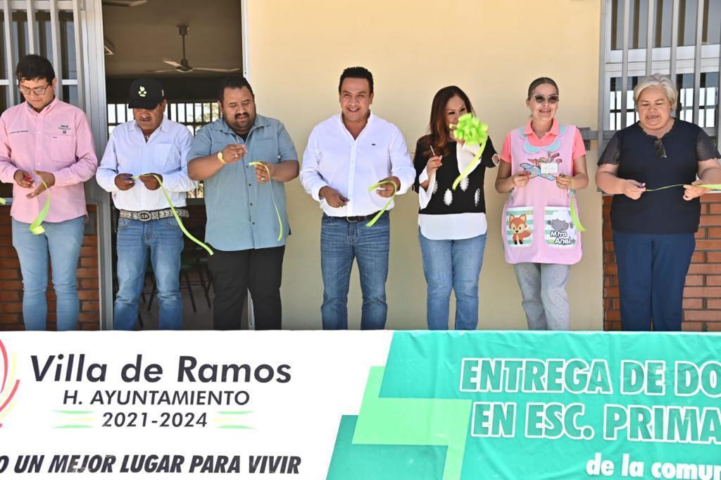 ESTADO ENTREGA MÁS INFRAESTRUCTURA EDUCATIVA EN VILLA DE RAMOS