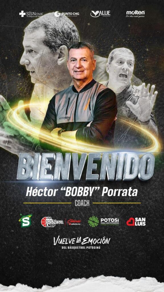 HÉCTOR “BOBBY” PORRATA, NUEVO ENTRENADOR DE LOS SANTOS DEL POTOSÍ