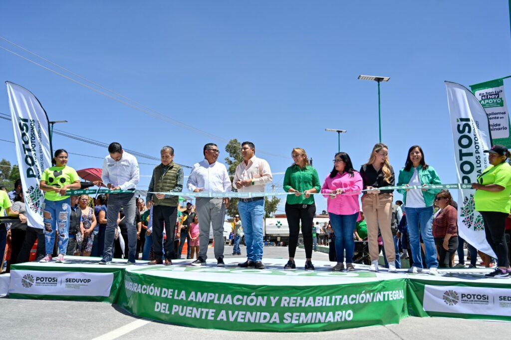 PUENTE DE AVENIDA SEMINARIO ES UNA REALIDAD CON RICARDO GALLARDO