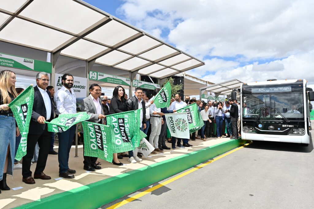 SAN LUIS POTOSÍ TIENE TRANSPORTE DE PRIMER NIVEL CON METRORED, Y VAMOS POR MÁS: RICARDO GALLARDO