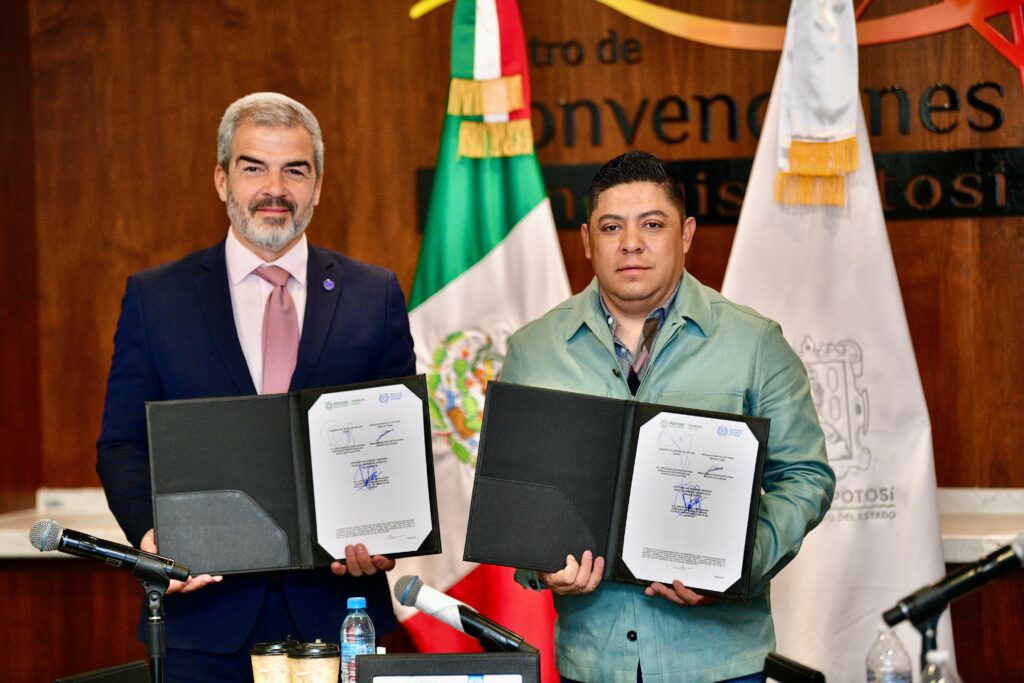 RICARDO GALLARDO PROYECTA A SLP A NIVEL MUNDIAL POR EMPLEOS VERDES