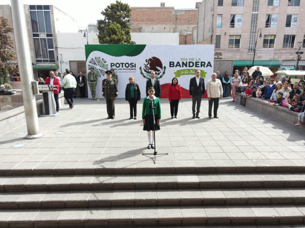 GOBIERNO DEL ESTADO CONMEMORA DÍA DE LA BANDERA 